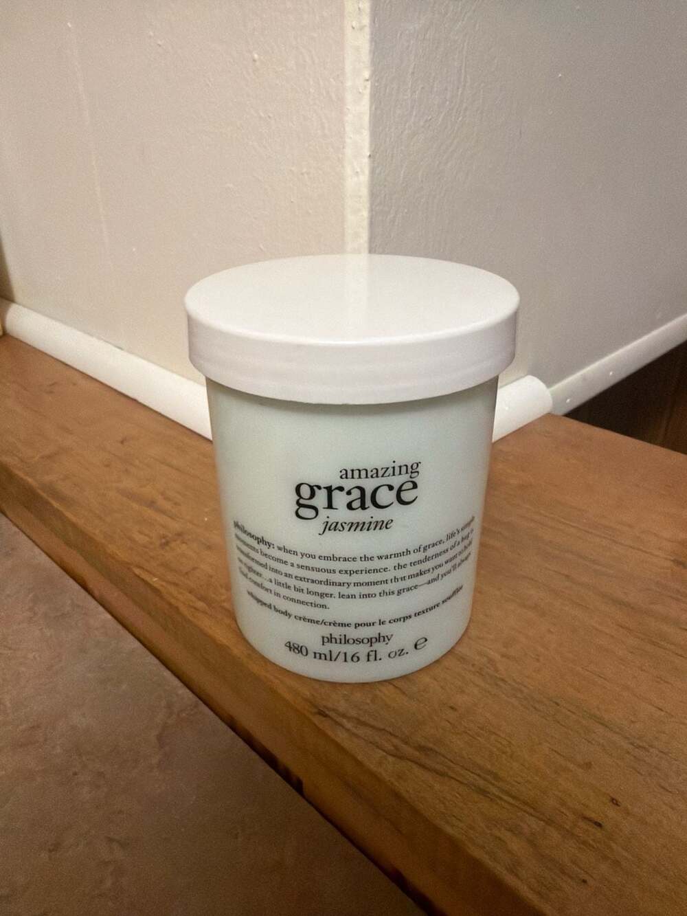 Philosophy Amazing Grace Jasmine Whipped Body Crème 16 fl. oz.